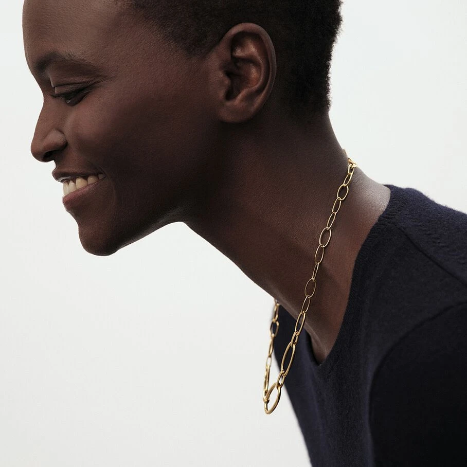 Collier Ras Du Cou CHAIN - Doré 4 Collier Ras Du Cou CHAIN - Doré – Image 2