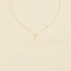Collier Ras Du Cou LETTRE Y - Cristal / Doré -Bagues Magasin 02670191 137 TU 01