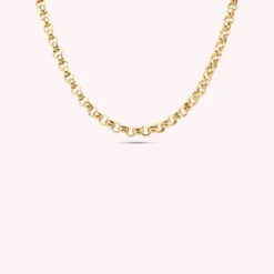 Collier Mi-long JACKSON - Vert / Doré