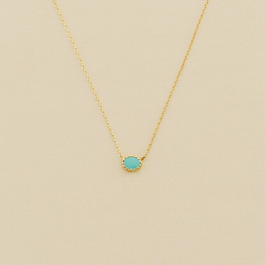 Collier Ras Du Cou ATMA - Lapis/ Bleu 4 Collier Ras Du Cou ATMA - Lapis/ Bleu – Image 2