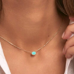 Collier Ras Du Cou ATMA - Lapis/ Bleu 9 Collier Ras Du Cou ATMA - Lapis/ Bleu -Bagues Magasin 02690136 857 TU M2